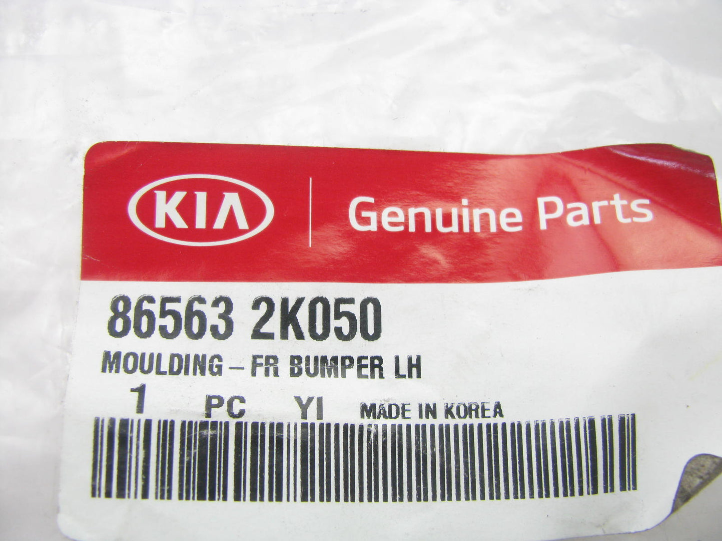 Front Bumper Corner Trim Molding LEFT Drivers Side OEM For 2010-2011 Kia Soul