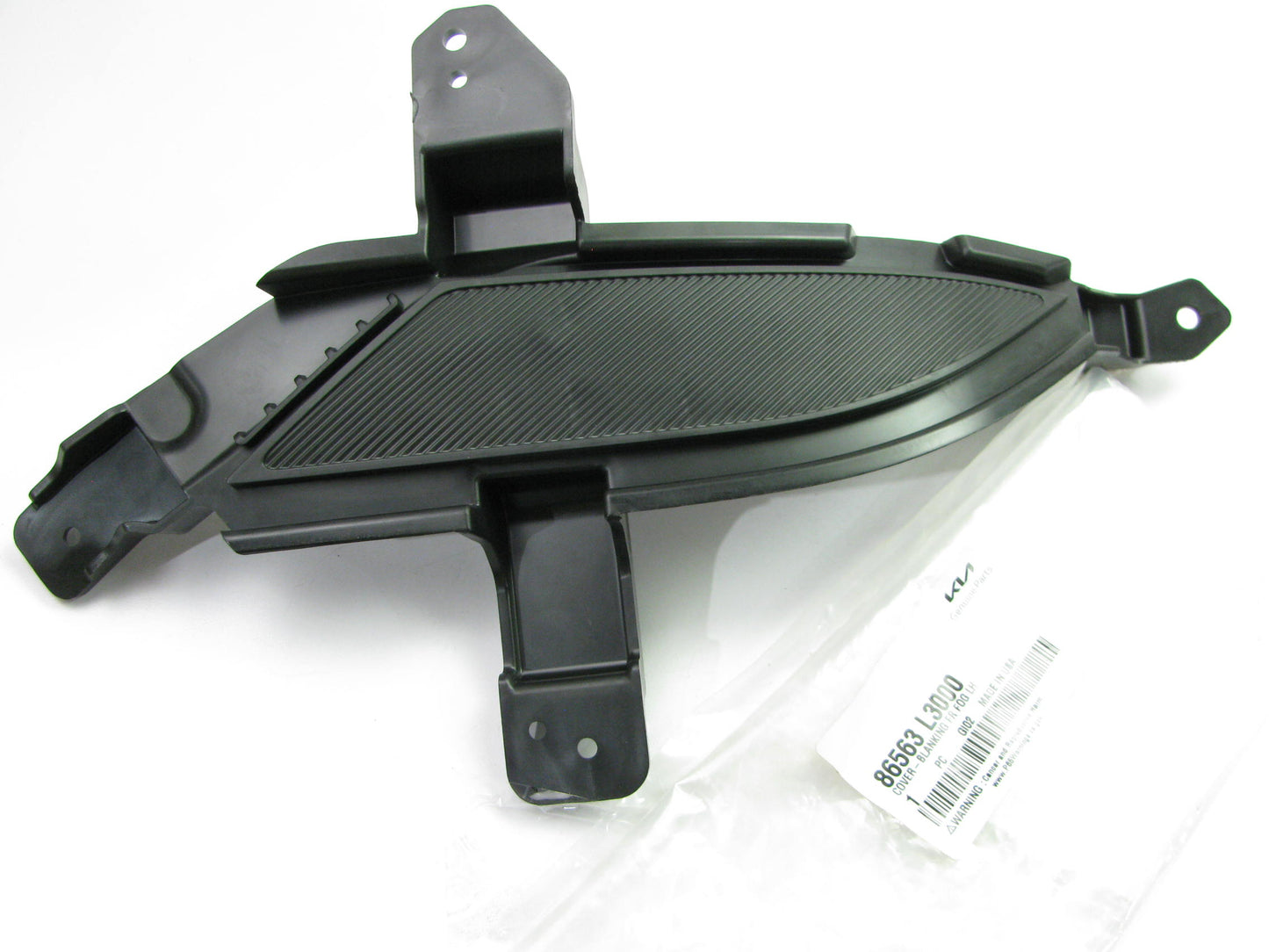 Left Driver Side Fog Light Lamp Blank Hole Cover OEM For 21-24 Kia K5 86563L3000