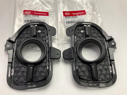 NEW Fog Light Fog Lamp Trim Bezels, Left + Right, OEM For 2021-2023 Kia Seltos