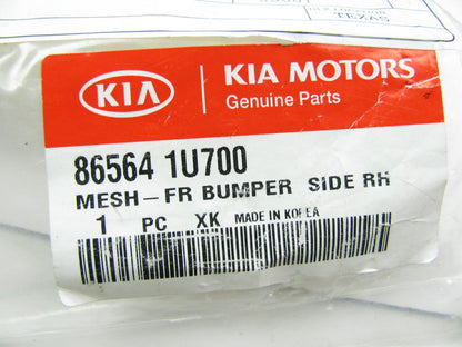 New Front Bumper Right Hand Side Mesh Trim Moulding For 2014-2015 Sorento