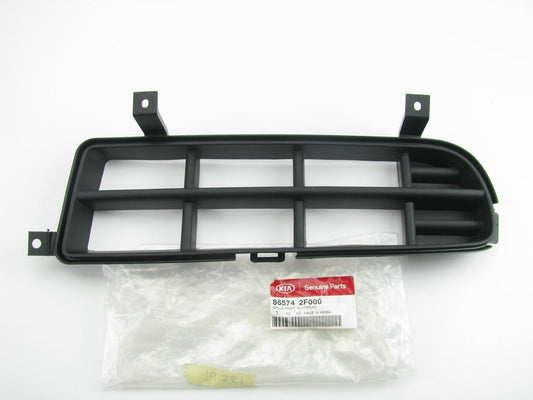 New OEM Front Bumper Grille Right Passenger For 04-06 Spectra 865742F000