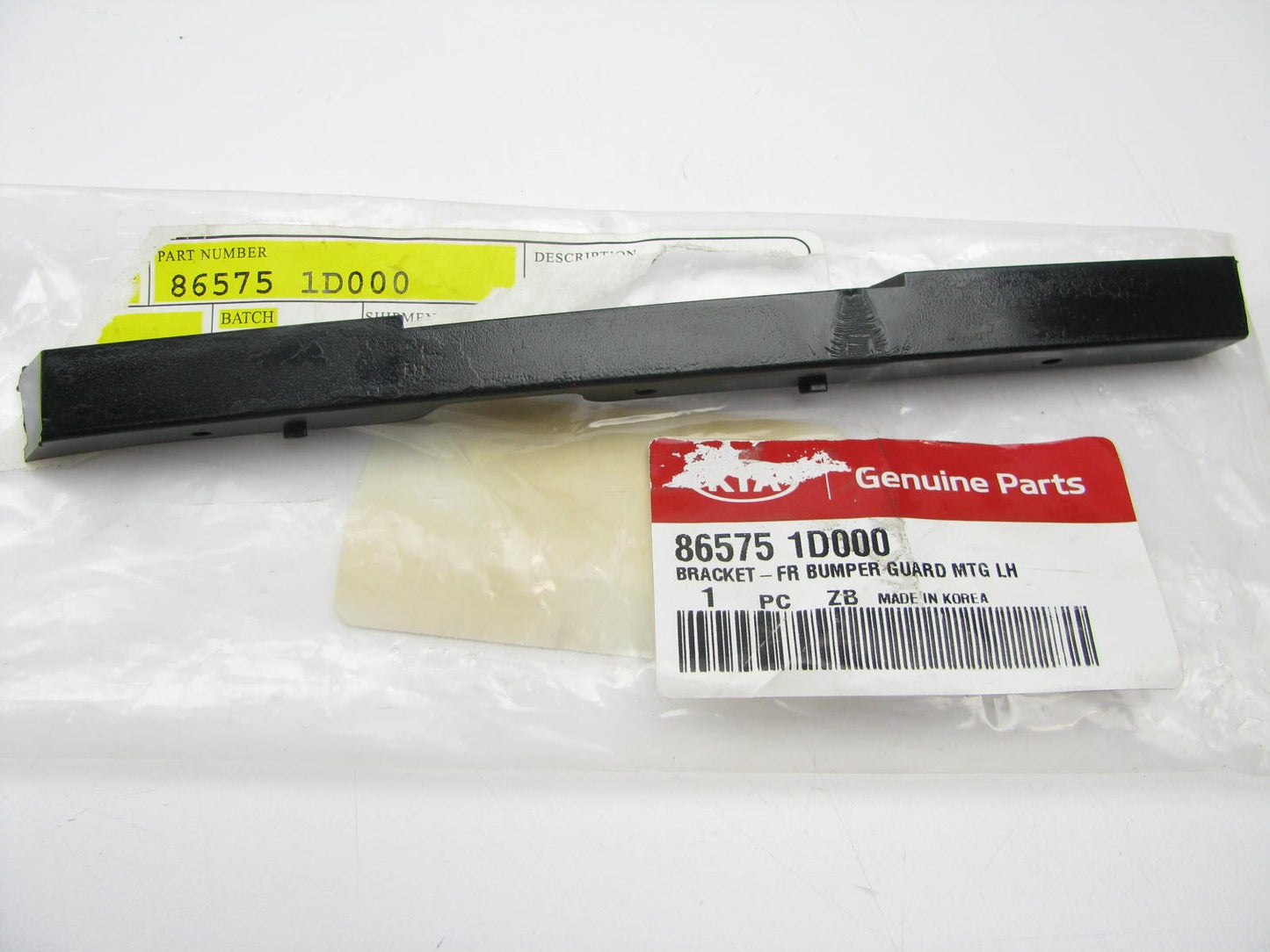 New FRONT Bumper Cover LEFT Mounting Bracket OEM For 07-11 Kia 865751D000