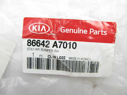 Rear Bumper, Right Passengers Side Impact Bar Bracket OEM For 14-16 Kia Forte