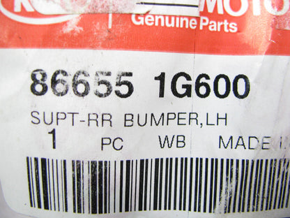 NEW Rear Left Driver Side Bumper Cover Support Rail OEM For 10-11 Rio 866551G600