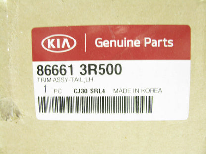 Rear Bumper Left Drivers Exhaust Trim Ring For 2014-2016 Kia Cadenza 866613R500