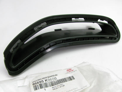 Rear Bumper, Right Passengers Moulding Trim OEM For 2020-22 Kia Soul 86695K0600