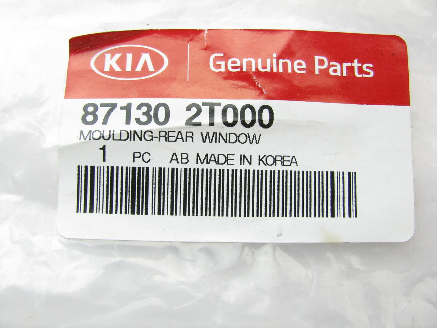 New OEM Back Glass Reveal Moulding Strip Seal For 11-16 Kia Optima 871302T000