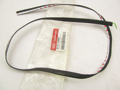 NEW - OEM 87131D4000 Rear Window Glass Upper Molding Trim For 2016-20 Kia Optima