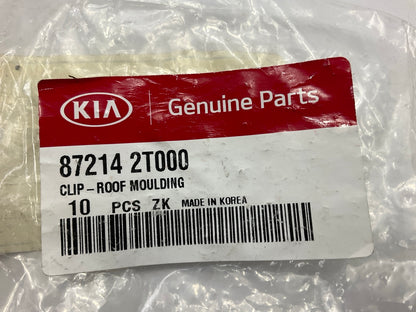 (10) Roof Molding Rear Retainer Clips OEM For 2011-2016 Kia Optima 872142T000