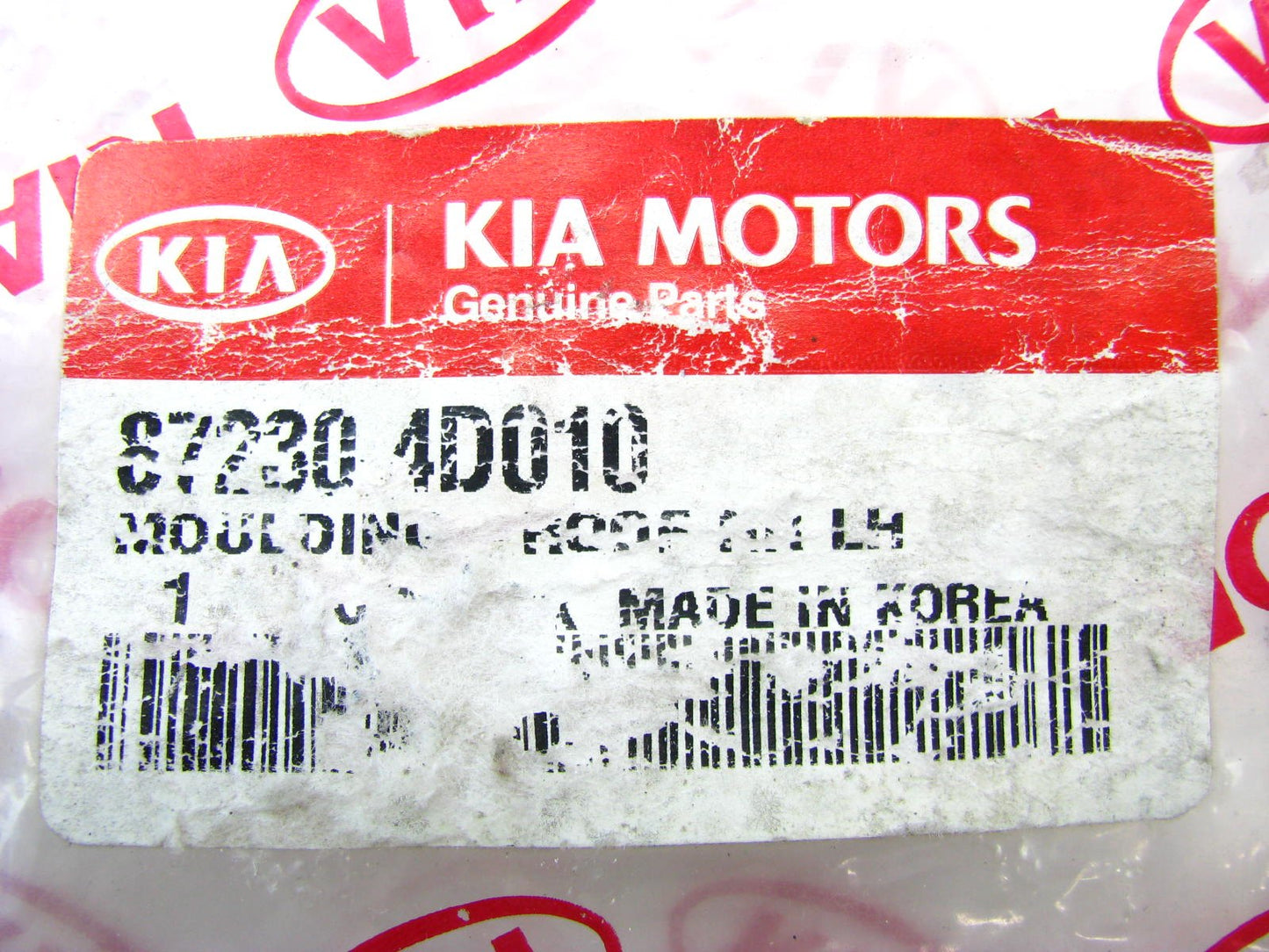 New OEM Rear Left Side Roof Rack Moulding Trim For 2006 Kia Sedona
