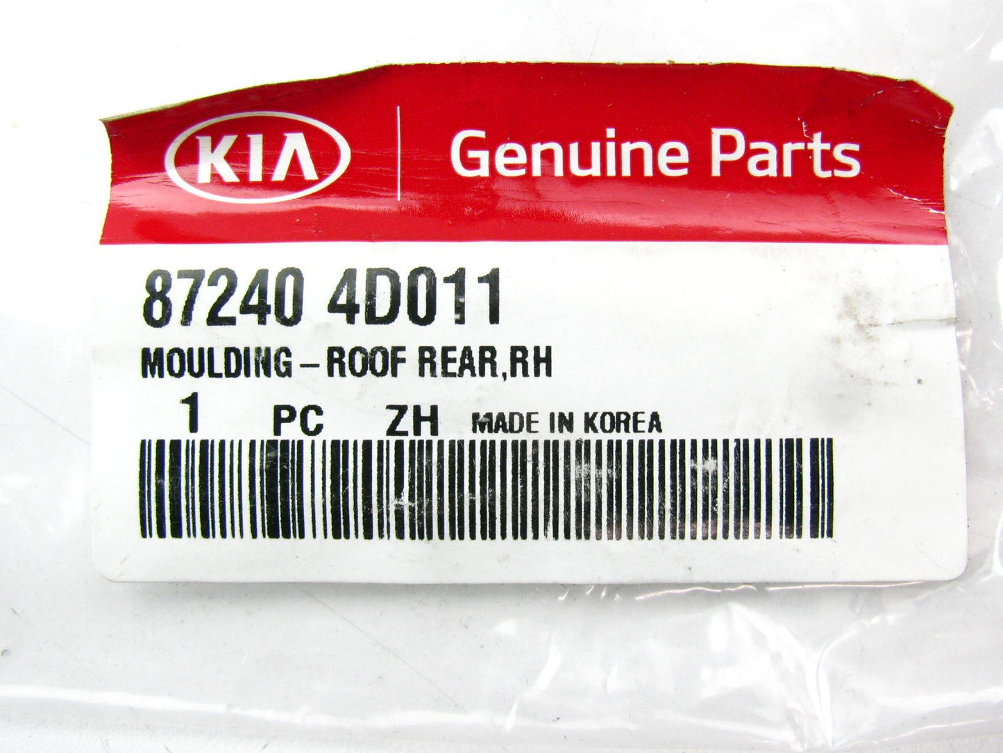 New Genuine REAR RIGHT Roof Rack Moulding Trim OEM For 2006-14 Sedona 872404D011