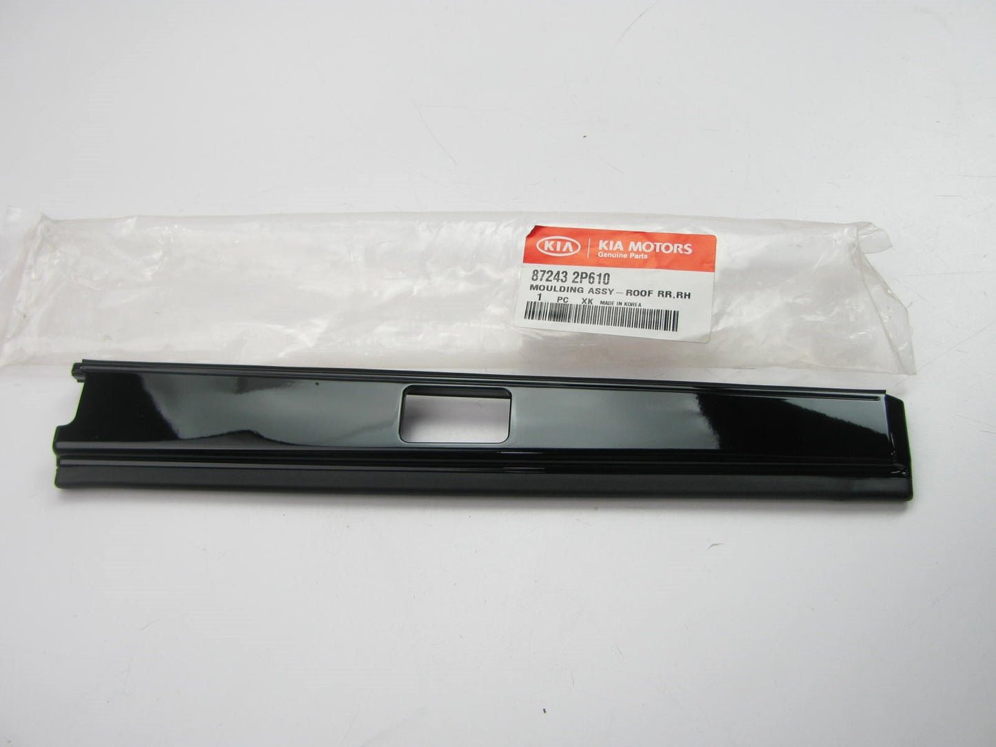 New OEM Rear Right Side Roof Rack Moulding Trim For 13-14 Sorento 872432P610