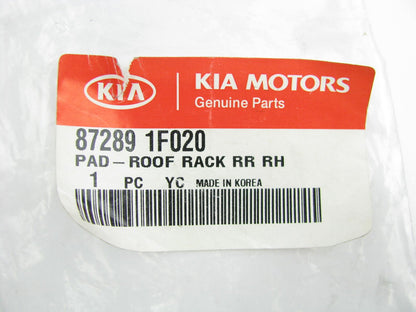 NEW - OEM Rear Right Side Roof Rack Pad Moulding Trim For 06-10 Kia Sportage