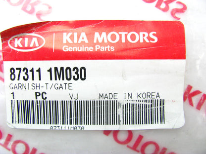 NEW GENUINE Trunk Lid Chrome Moulding Trim OEM For 2011-13 Kia Forte 873111M030