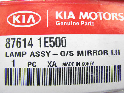 NEW - OEM LEFT Drivers Side Mirror Turn Signal Light For 09-10 Optima 876141E500