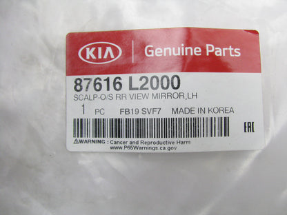 NEW Left Drivers Side Mirror Scalp Cover OEM For 2021-2024 Kia K5  87616L2000