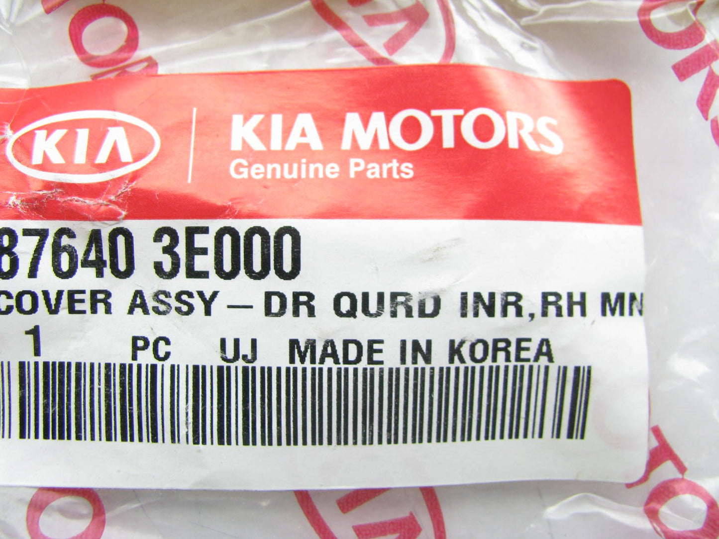 NEW OEM Right Inner Door Mirror Cover Trim Cap For 07-08 Sorento Manual Mirror
