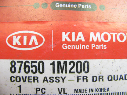 NEW - OEM 876501M200 Front Left Door Corner Trim For 2010-2013 Kia Forte