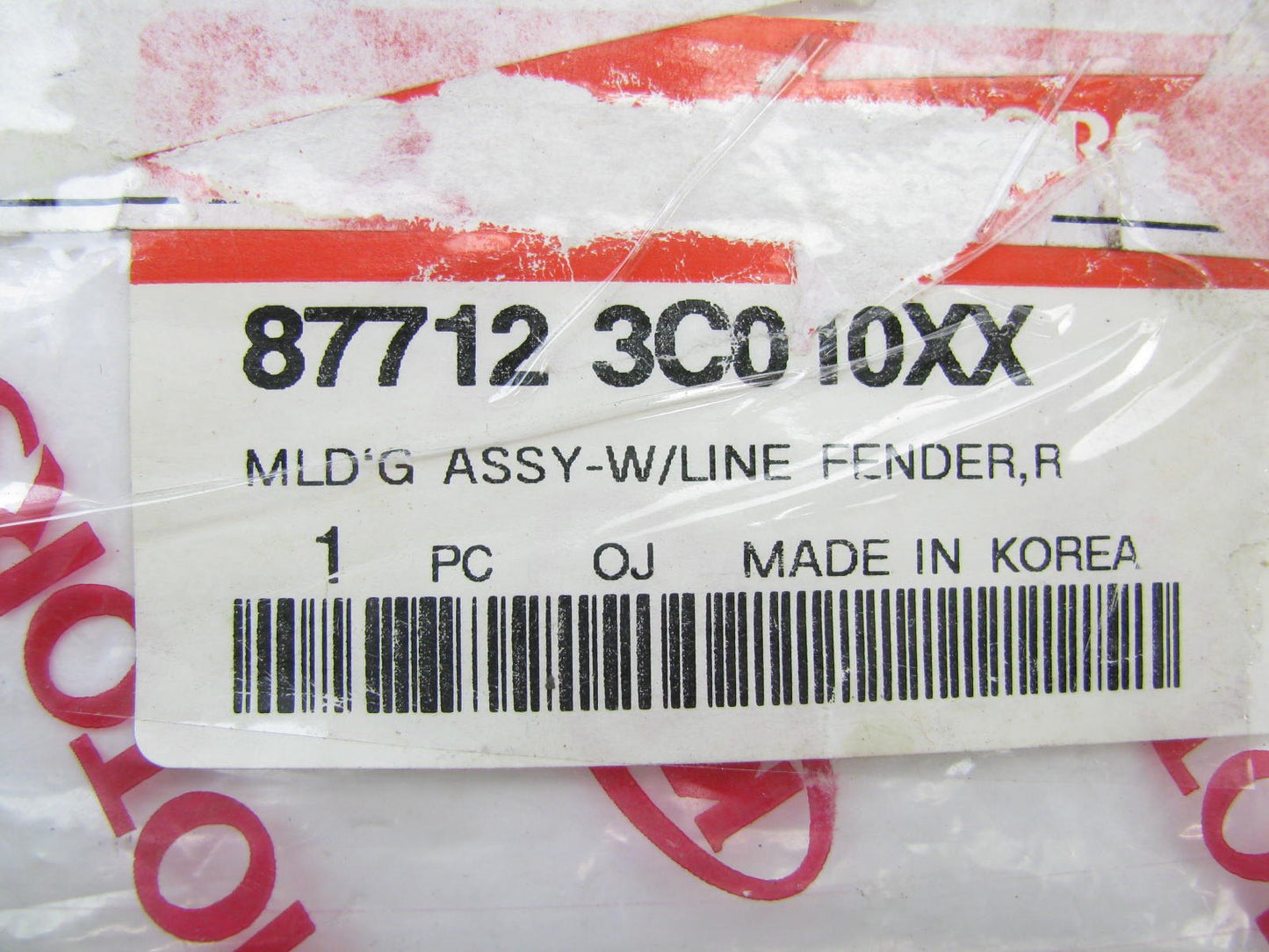 New GENUINE OEM RIGHT Side Fender Body Moulding Trim For 01-02 KIA Optima