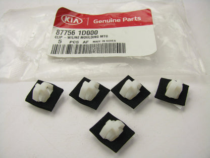 (5) NEW FRONT Door Body Side Molding Retainer Clips OEM For 2007-2010 Kia Rondo