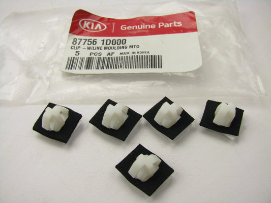 (5) NEW FRONT Door Body Side Molding Retainer Clips OEM For 2007-2010 Kia Rondo
