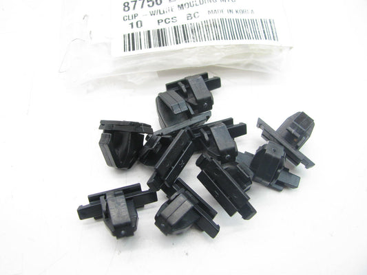 (10) NEW GENUINE Body Side Moulding Retainer Clips OEM For Kia 877562G000