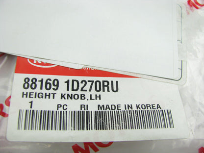New FRONT LEFT Drivers Seat Height Adjuster Knob BEIGE OEM For 2007-2010 Rondo