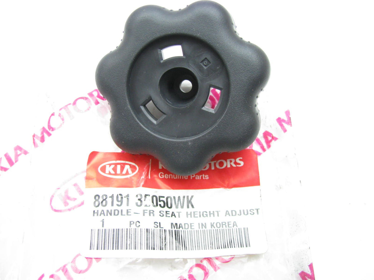 New Genuine OEM Front Left Side Seat Height Adjust Knob BLACK For 07-09 Sorento