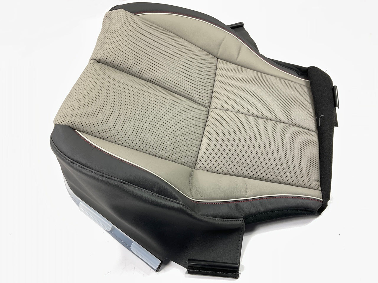 Front Right Passenger Side Seat Cushion Cover, Gray Leather OEM For 16-18 Sedona