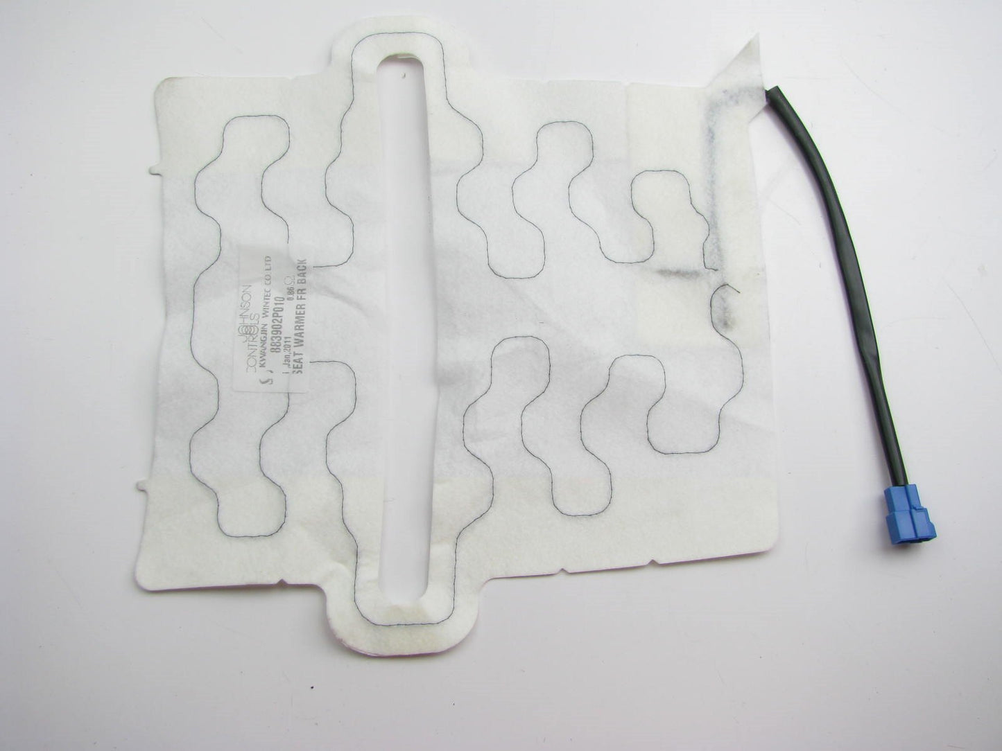 New Genuine FRONT RIGHT Seat Back Heater Pad OEM For 2011-12 Sorento 883902P010