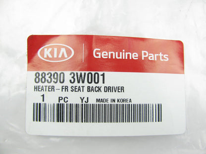 Front Left Drivers Seat Back Heater Pad OEM For 2014-15 Optima With Power Adjust