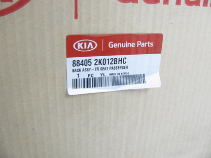 NEW GENUINE OEM Right Front Seat Back 884052K012BHC For 2012-2013 Kia Soul