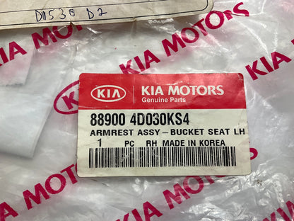 NEW - OEM 889004D030KS4 Passenger Side Arm Rest Gray For 2006-2008 Kia Sedona