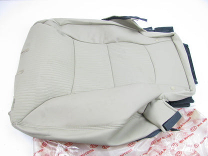 2nd Row Rear Right Passenger BEIGE Leather/ Cloth Seat Back Cover For 11 Sorento