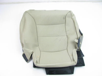 2nd Row Rear Right Passenger BEIGE Leather/ Cloth Seat Back Cover For 11 Sorento