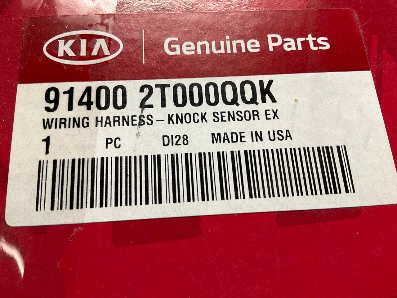 Knock Detonation Sensor Wire Harness Extension Repair Kit OEM For Kia 914002T000