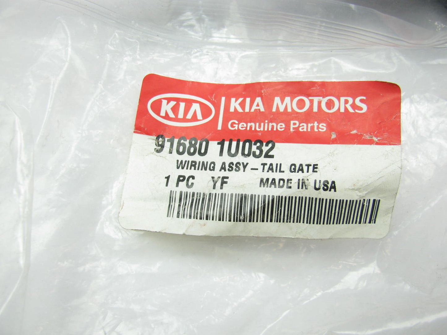 New Genuine Rear Tailgate Wire Wiring Harness OEM For 2011-12 Sorento 916801U032