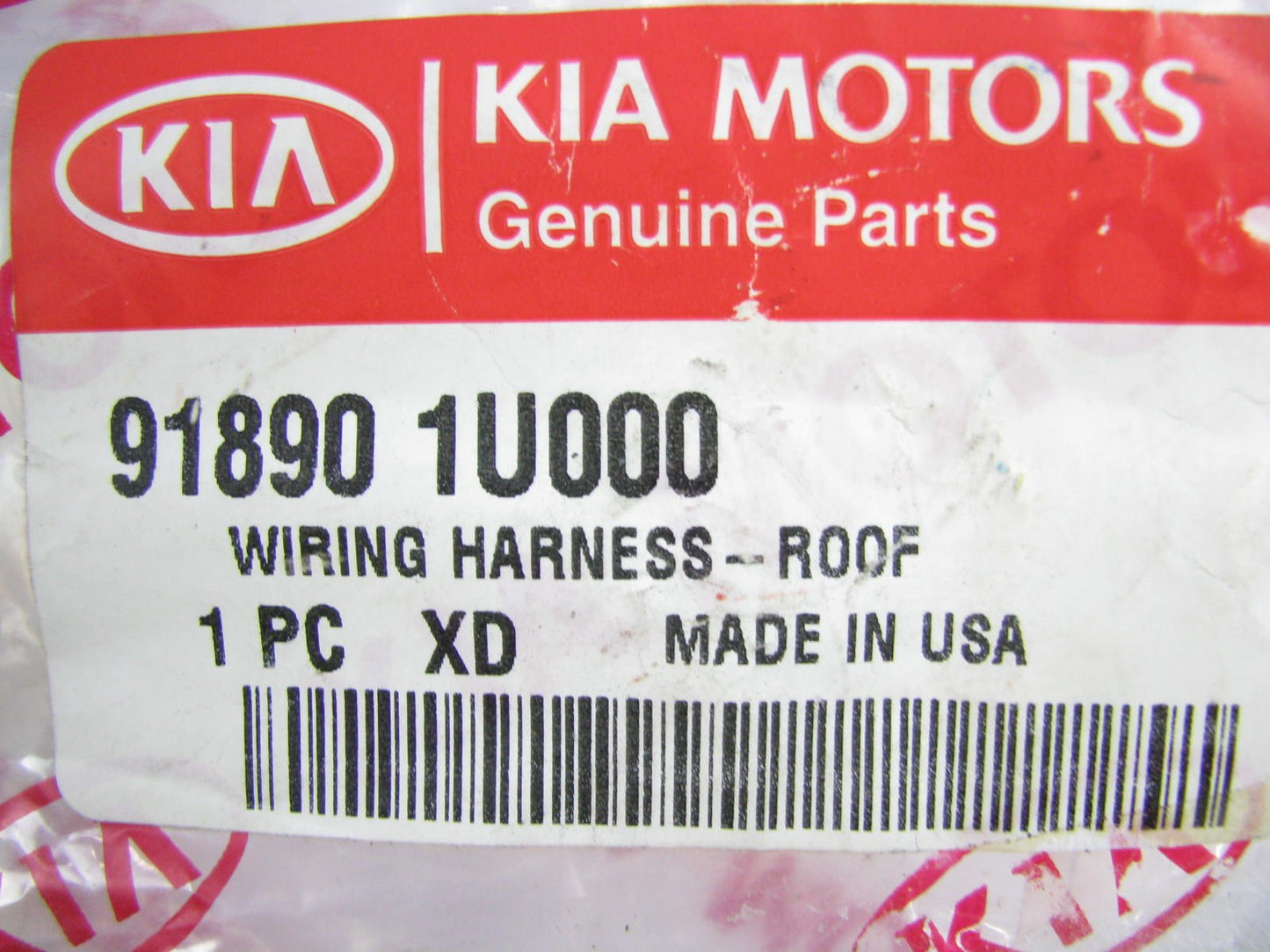 New Headliner Roof Wire Harness W/O Sunroof OEM For 09-12 Kia Sorento 918901U000