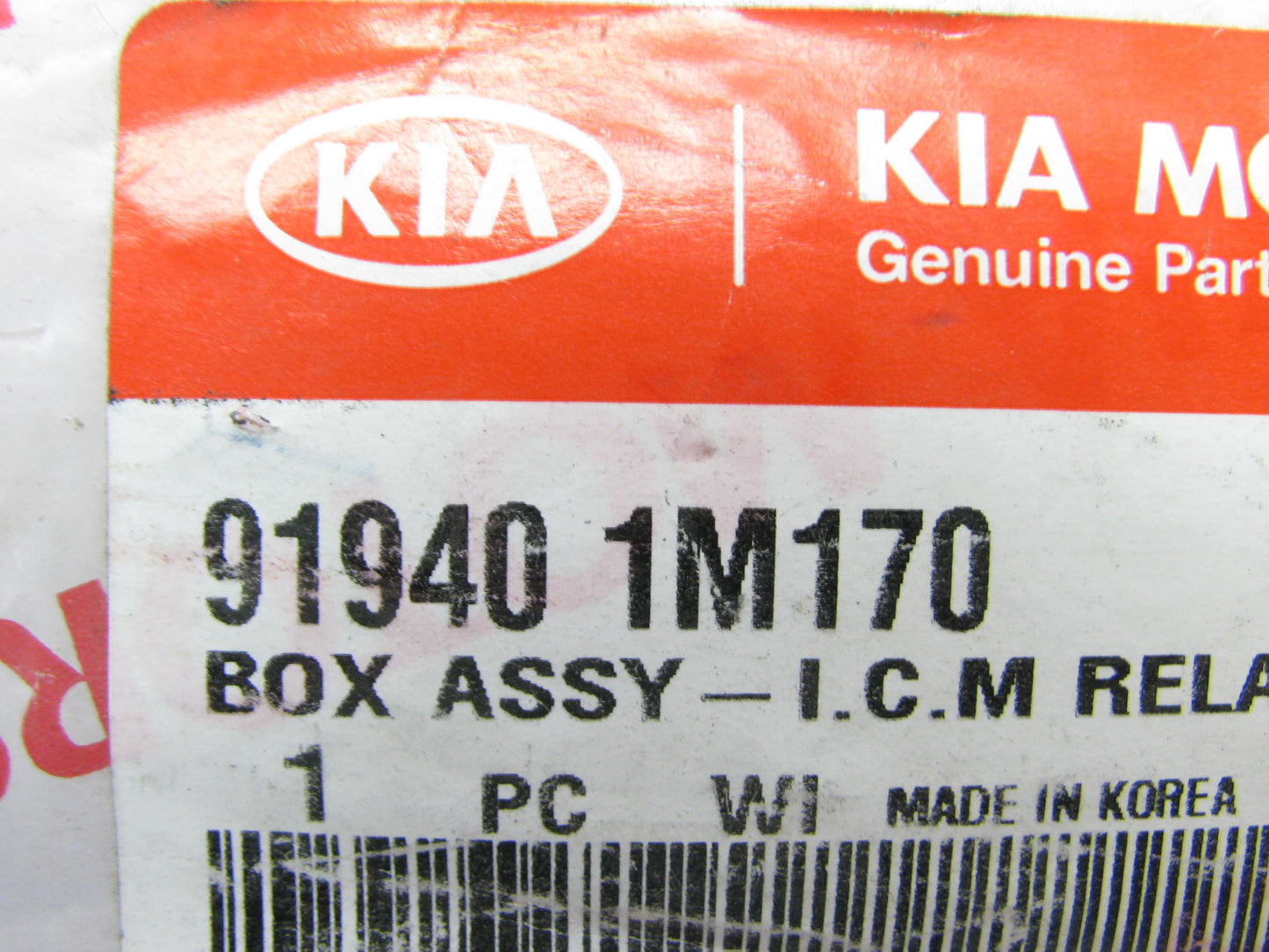NEW GENUINE 919401M170 ICM RELAY FUSE BOX OEM For 10-13 Kia Forte Forte Koupe