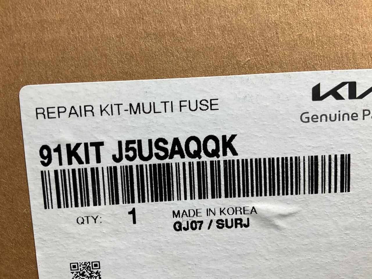 NEW Fuse Box Cover # 91950-J5822 & Multi-Fuse OEM For 2019-2021 Kia Stinger