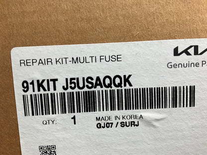 NEW Fuse Box Cover # 91950-J5822 & Multi-Fuse OEM For 2019-2021 Kia Stinger