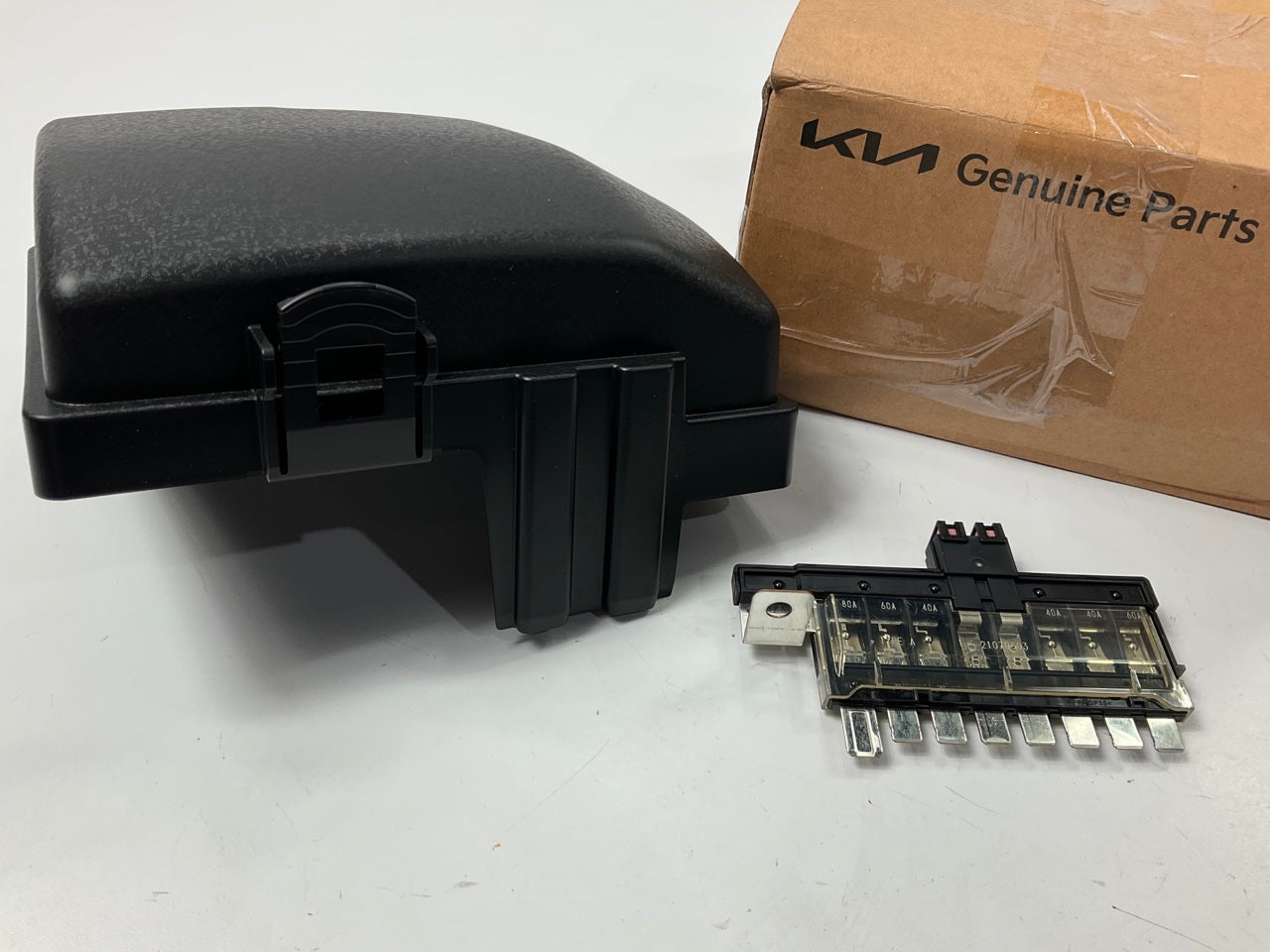 NEW GENUINE Fusebox Fuse Box Lid Cover +  Multi Fuse For 2014-2015 Kia Optima