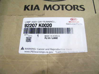 NEW - OEM 92207K0020 Front Left Headlight Headlamp For 2020-2021 Kia Soul