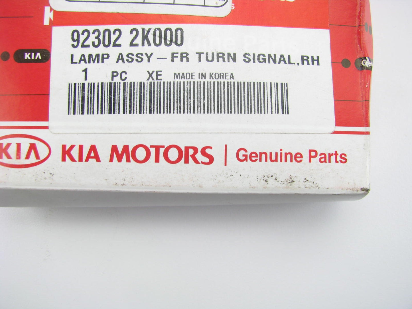 New OEM Front Turn Signal Lamp Light Right Passenger For 12-13 Soul 923022K000