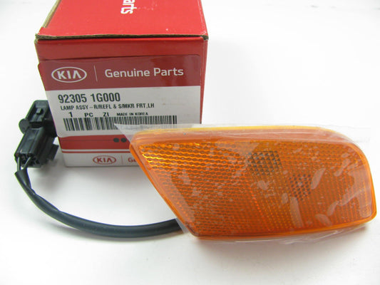 NEW - OEM 923051G000 Front Left Side Marker Light Lamp For 2006-09 Kia Rio SEDAN