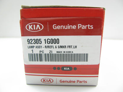 NEW - OEM 923051G000 Front Left Side Marker Light Lamp For 2006-09 Kia Rio SEDAN