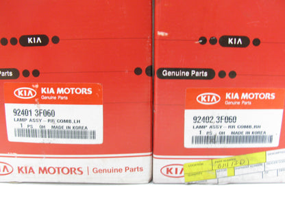 NEW Rear Inner Trunk Lid Tail Lights, Left & Right, OEM For 2004-2006 Kia Amanti