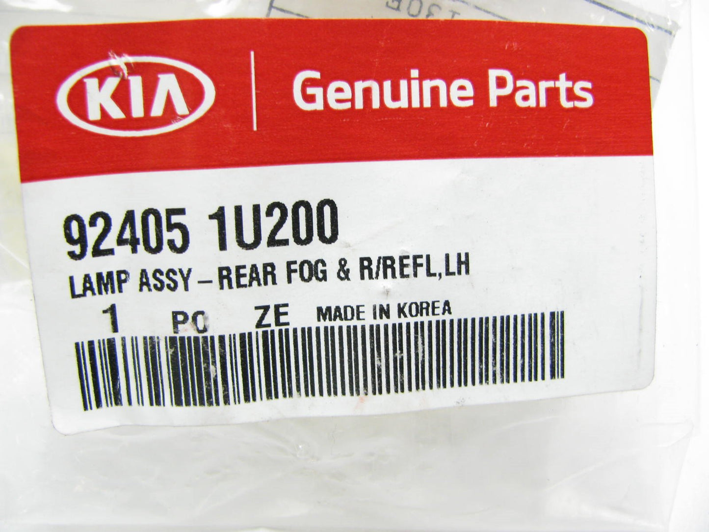 NEW Rear Left Bumper Reflector Light OEM For 2011-2013 Kia Sorento 924051U200