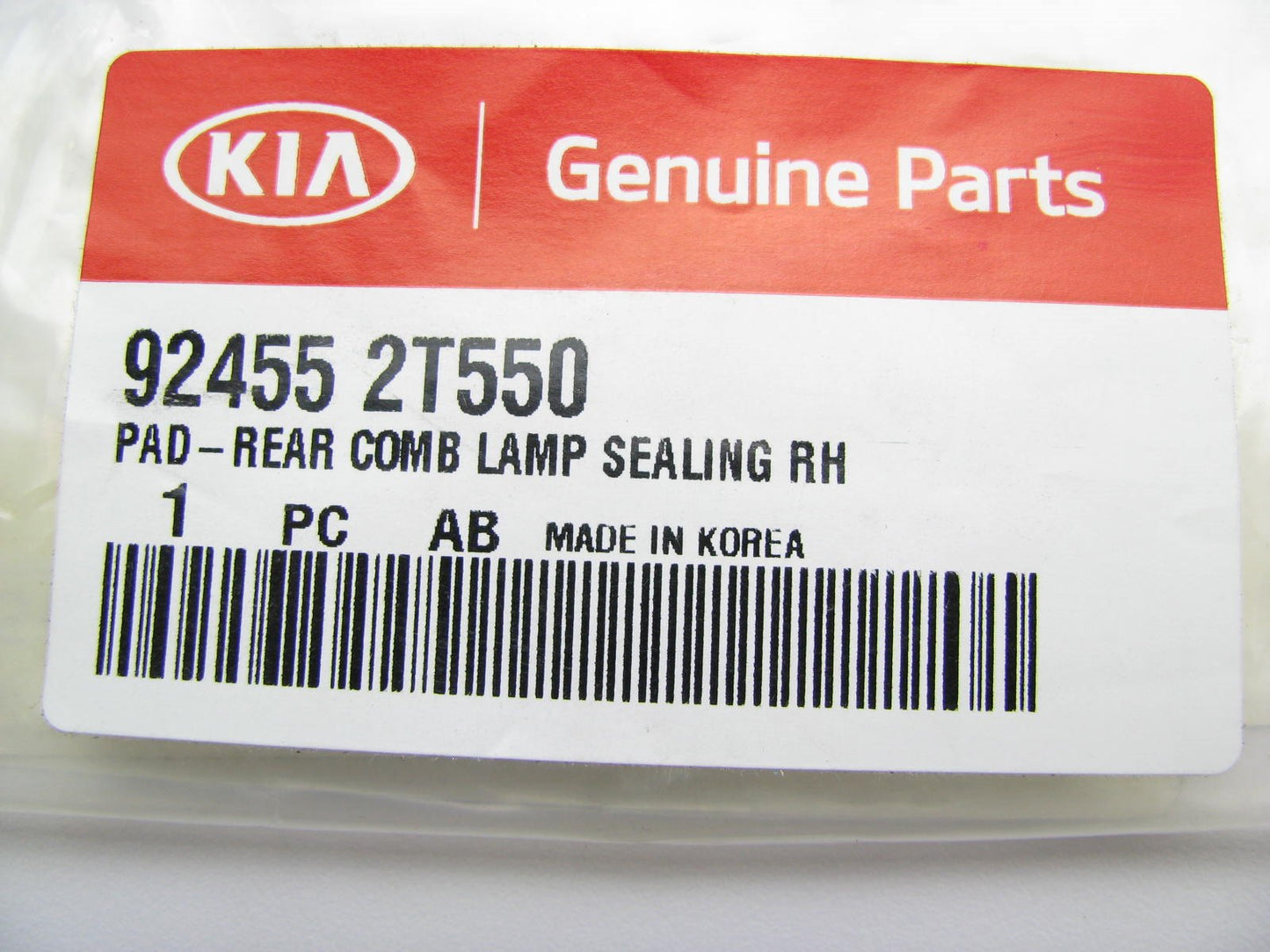 New OEM RIGHT Tail Lamp Light Housing Gasket Pad For 14-16 Kia Optima 924552T550