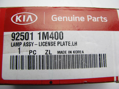 NEW - OEM 925011M400 Left Side License Plate Light Lamp For 2011-2018 Kia Forte